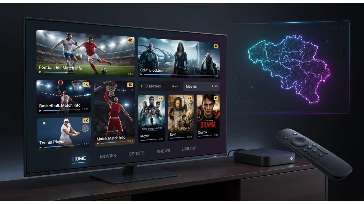 Abonnement IPTV Belgique : Le Guide Ultime 2026 pour un Flux Stable et Sans Coupure.